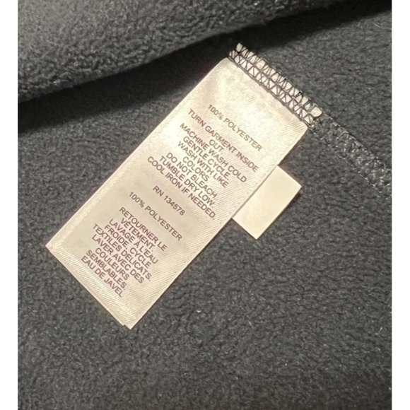 Vineyard Vines Sweater Fleece 1/4 zip Charcoal gray sweatshirt NWT Men's L Large - Picture 3 of 8